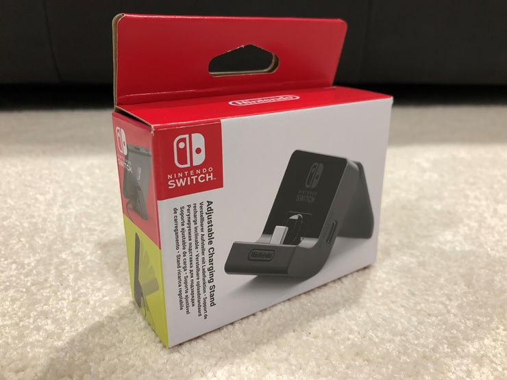 nintendo switch adjustable charging stand